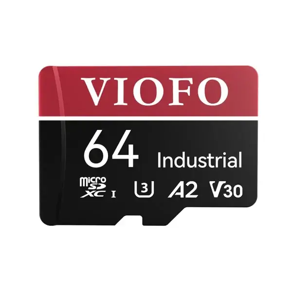 VIOFO 64GB Industrial Grade microSD Card