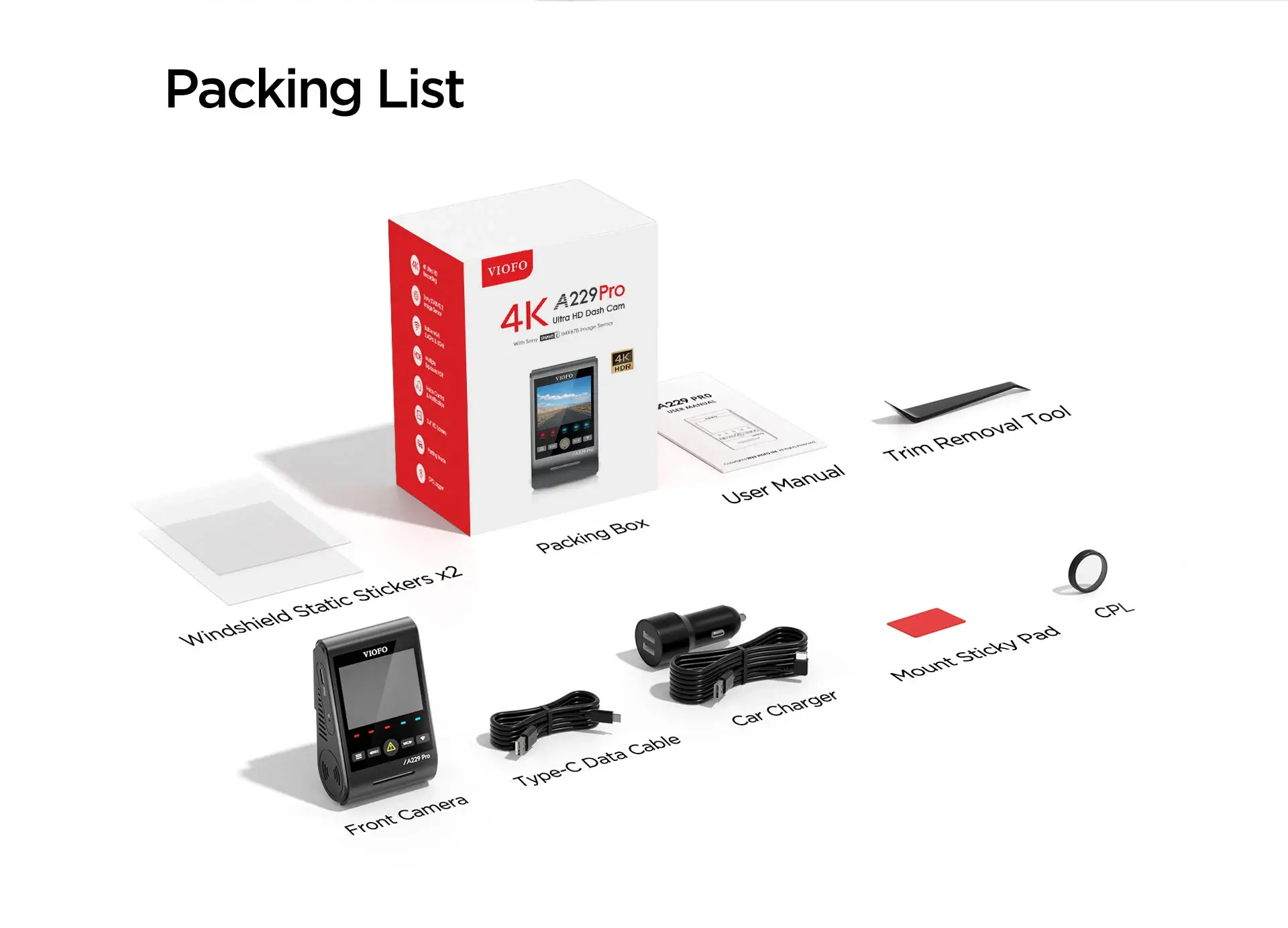 A229 PRO Packing