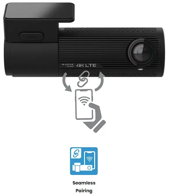 Blackvue DR970X-2CH LTE Plus 12 Pairing