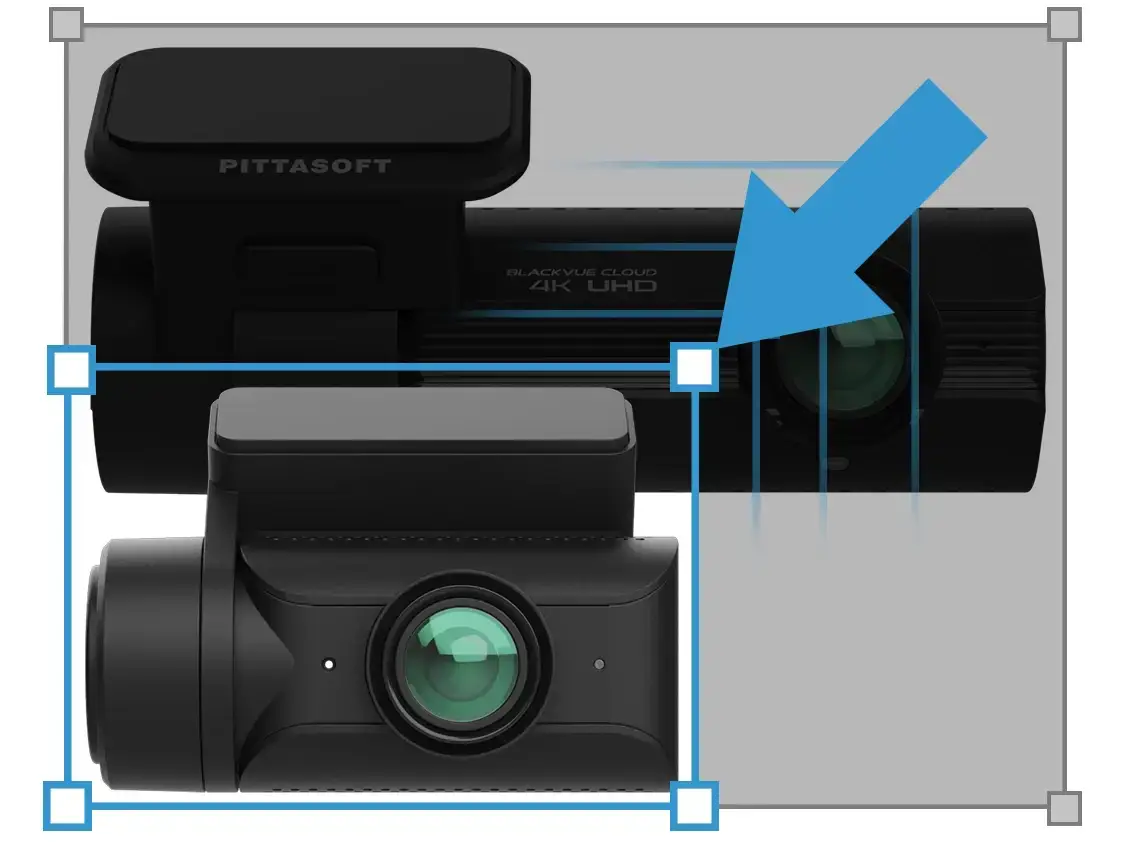 box plus front camera compact size