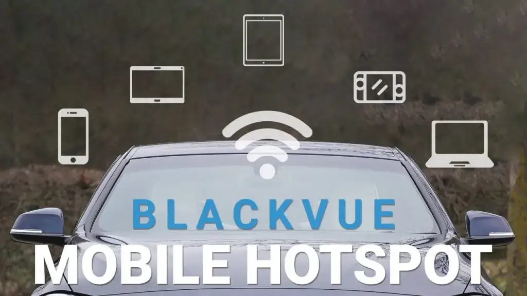 BlackVue Mobile Hotspot Function Share Your Dash Cams Wi Fi with Your Passengers