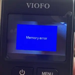 How to Choose the Right Micro SD Card for Your Dash Cam? 2 Memory Card Error