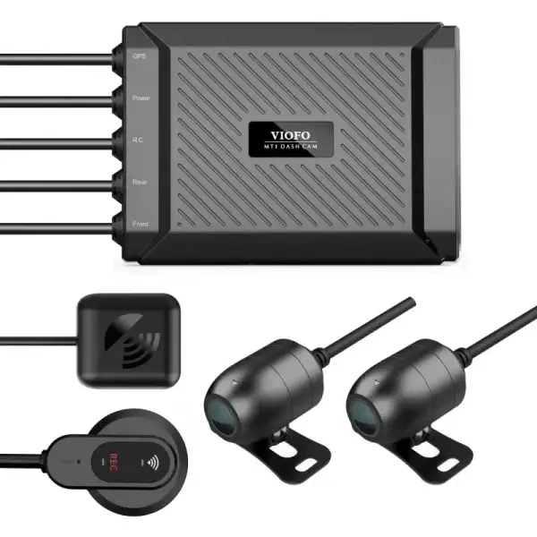 MT1 Dual Channel 1080P Motorcycle Dash Cam - Image 5