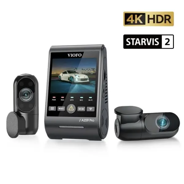 viofo a229 pro 3ch 4k2k1080p hdr