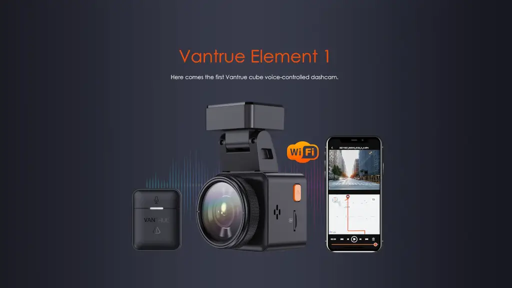 Vantrue Element 1 Mini WiFi Dash Cam