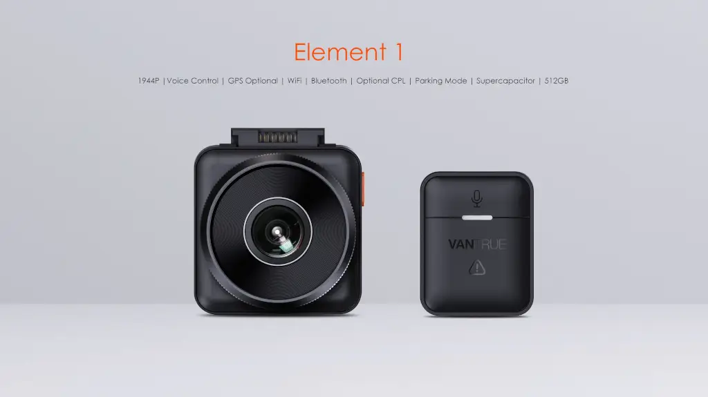 Vantrue Element 1 Mini WiFi Dash Cam