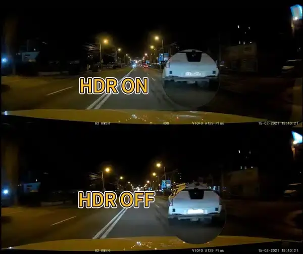 How HDR Technology Helps Your Dashcam Capture Clear License Plates (Even in Tough Lighting) 3 HDR Enhanced
