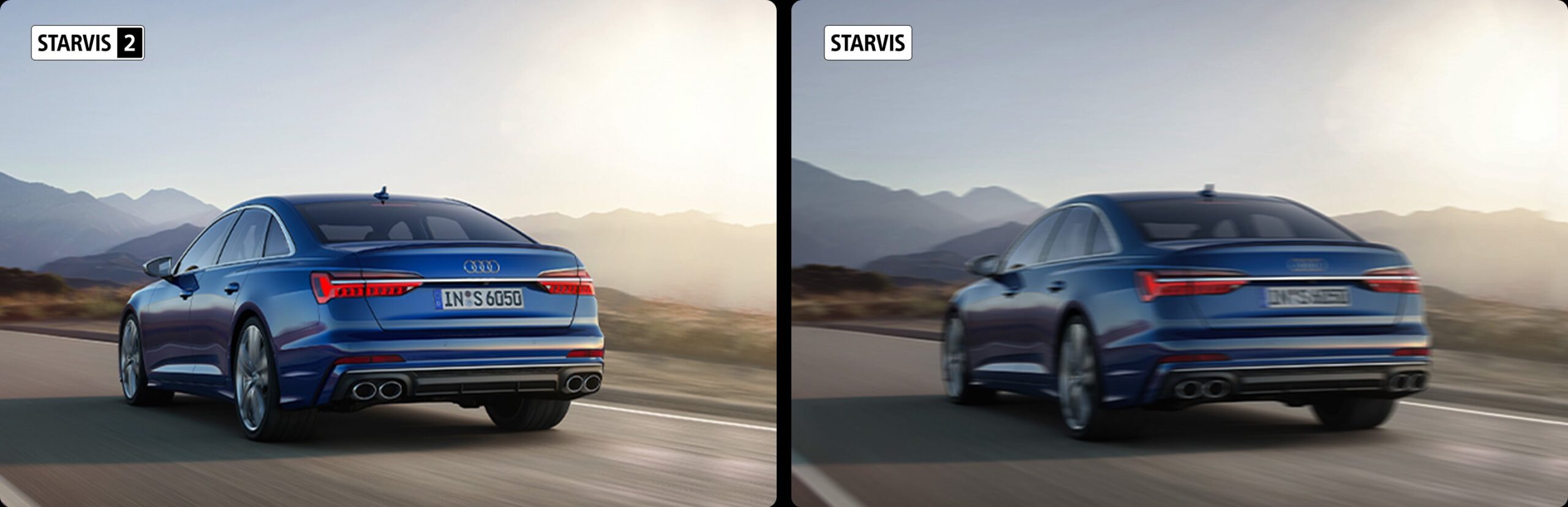 Starvis Vs Startvis 2 motion Blur