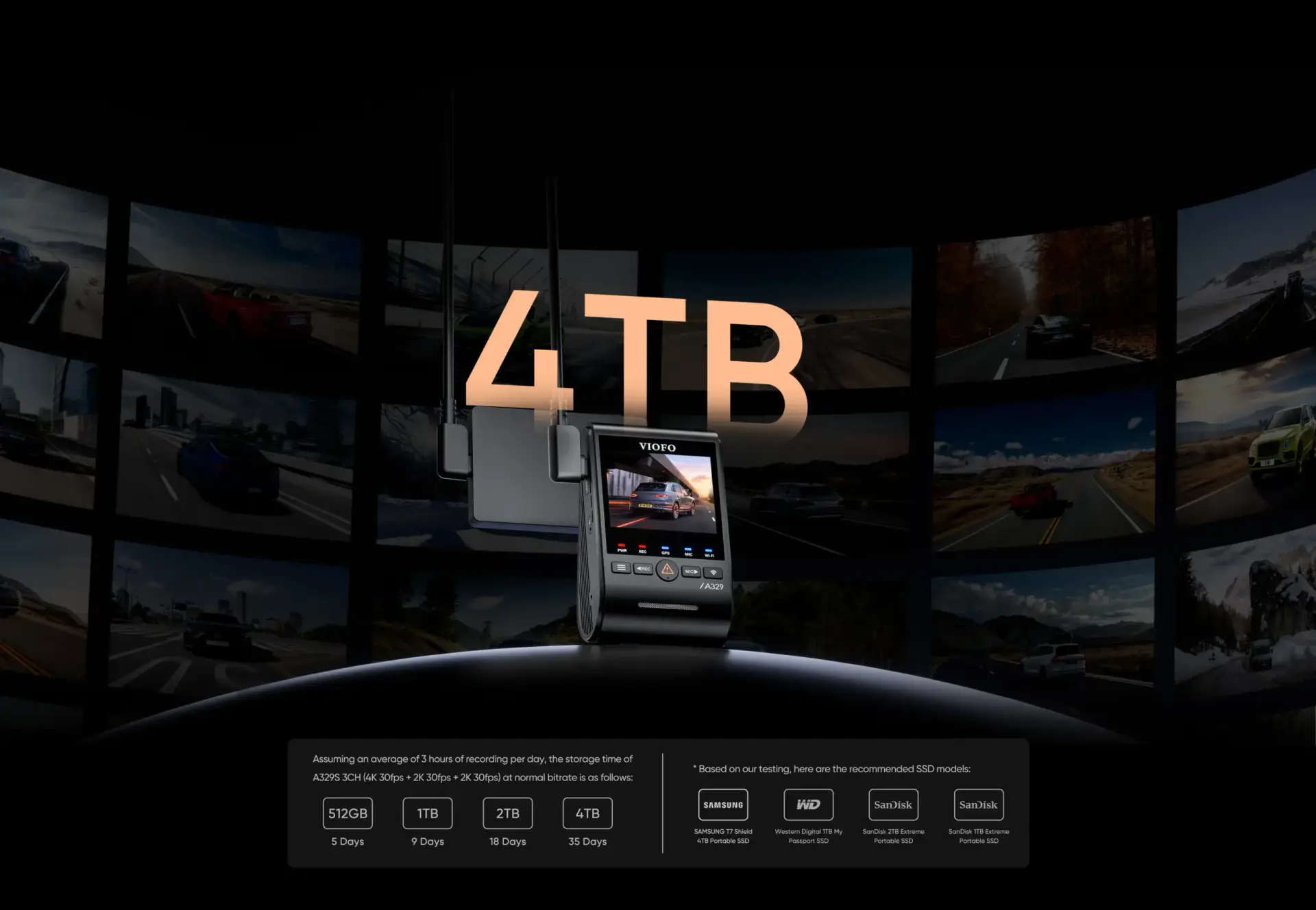 4TB A329S 3 channel