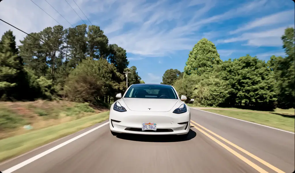 A329 Rear Tesla