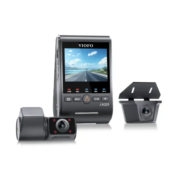 VIOFO A329SW 3CH Dash Cam – 4K Front + 2K Waterproof Rear + 2K Fisheye Cabin | Sony Starvis 2 Sensors - Image 4