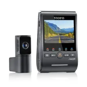 VIOFO A329T 2CH 4K+2K Telephoto Dash Cam with 4x Optical Zoom & Sony Starvis 2 Sensor