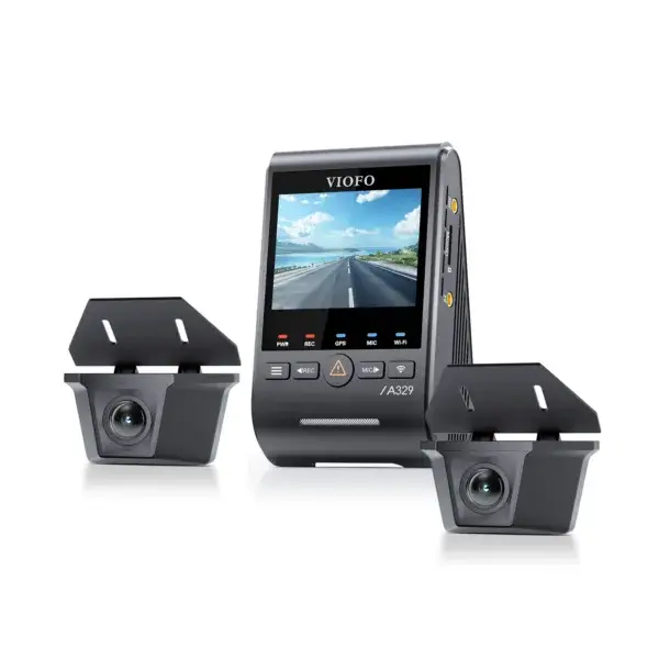 VIOFO A329W-W 3CH Dash Cam – 4K Front + Dual 2K Waterproof Rear Cameras | Sony Starvis 2 Sensors - Image 5