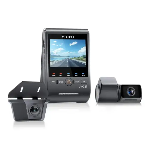 VIOFO A329T-W 3CH Dash Cam – 4K Front + 2K Telephoto + 2K Waterproof Rear | Sony Starvis 2 Sensors - Image 5