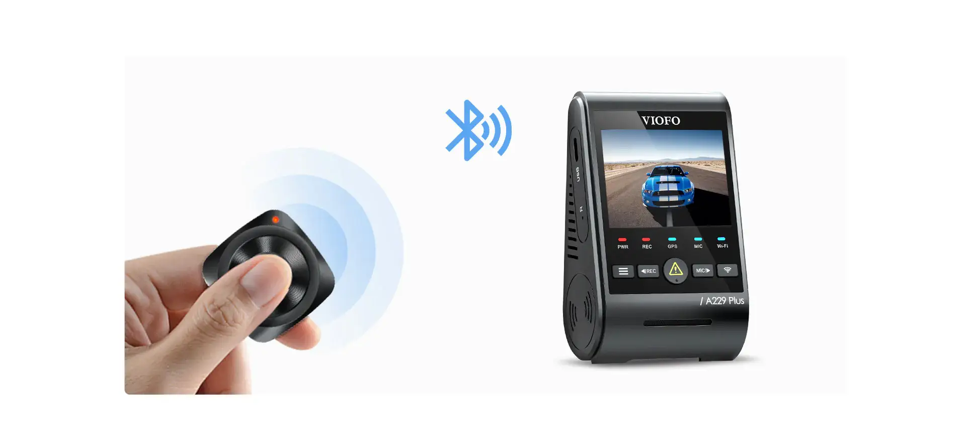 VIOFO A229 PLUS 2 Channel - dash cam south africa