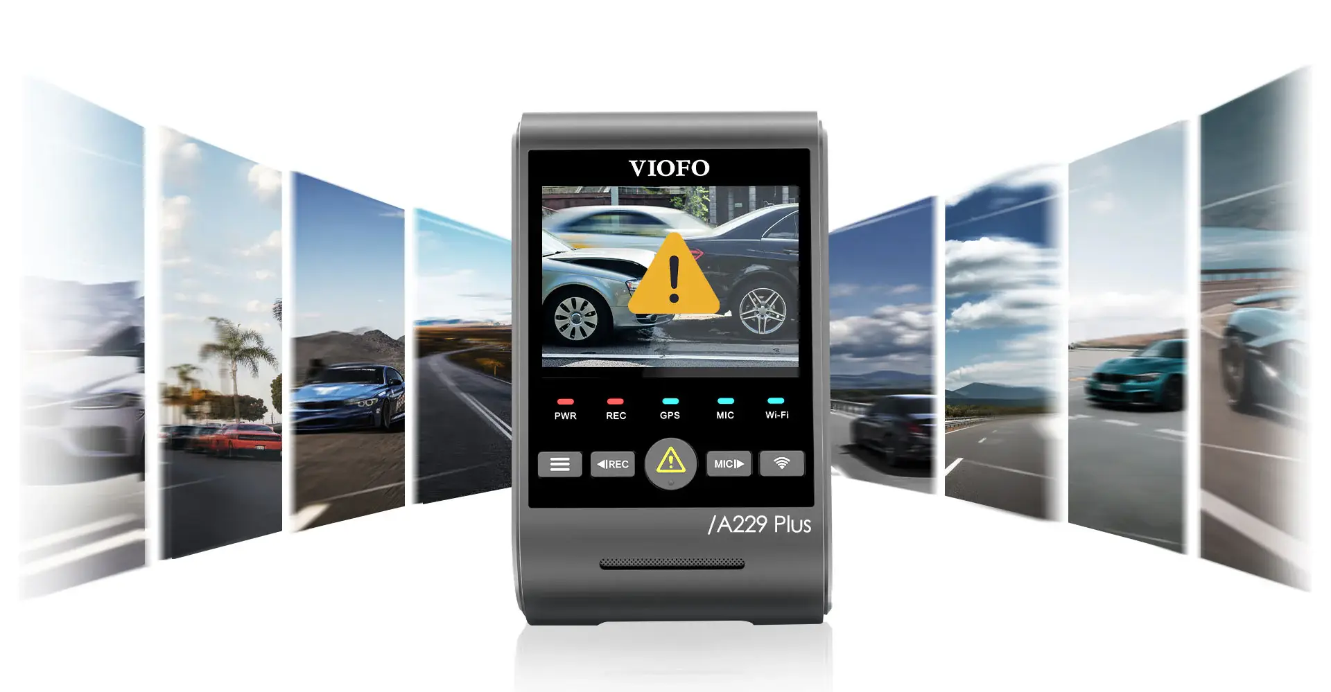 VIOFO A229 PLUS 2 Channel - dash cam south africa