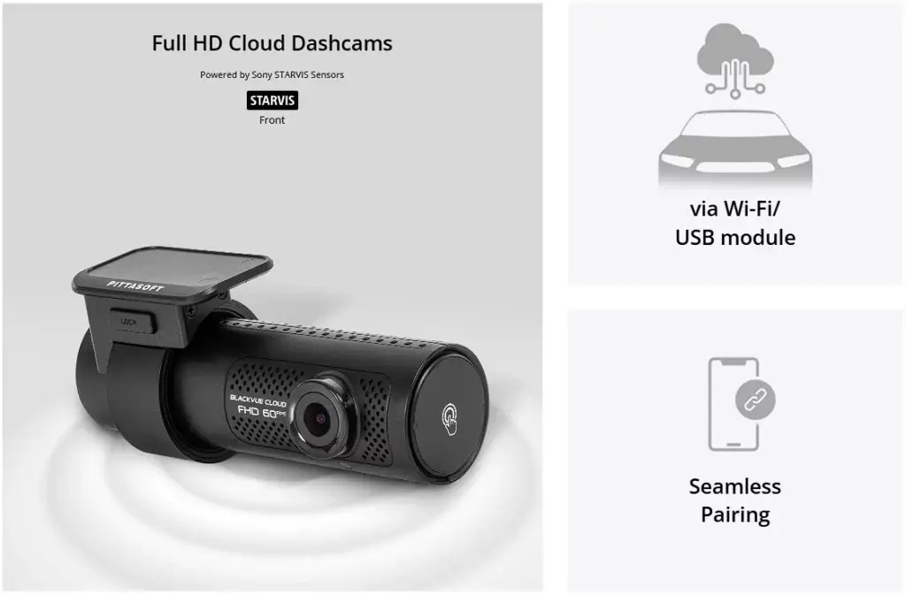 Blackvue DR770X 1CH II - dash cam south africa
