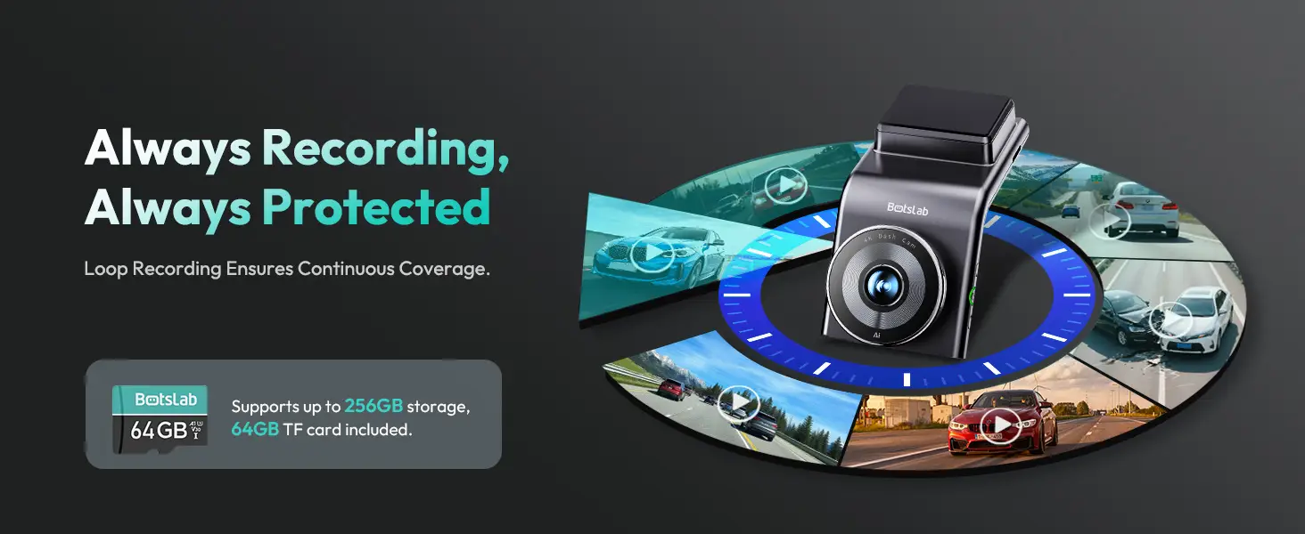 Botslab G300H Plus 2 Channel - dash cam south africa