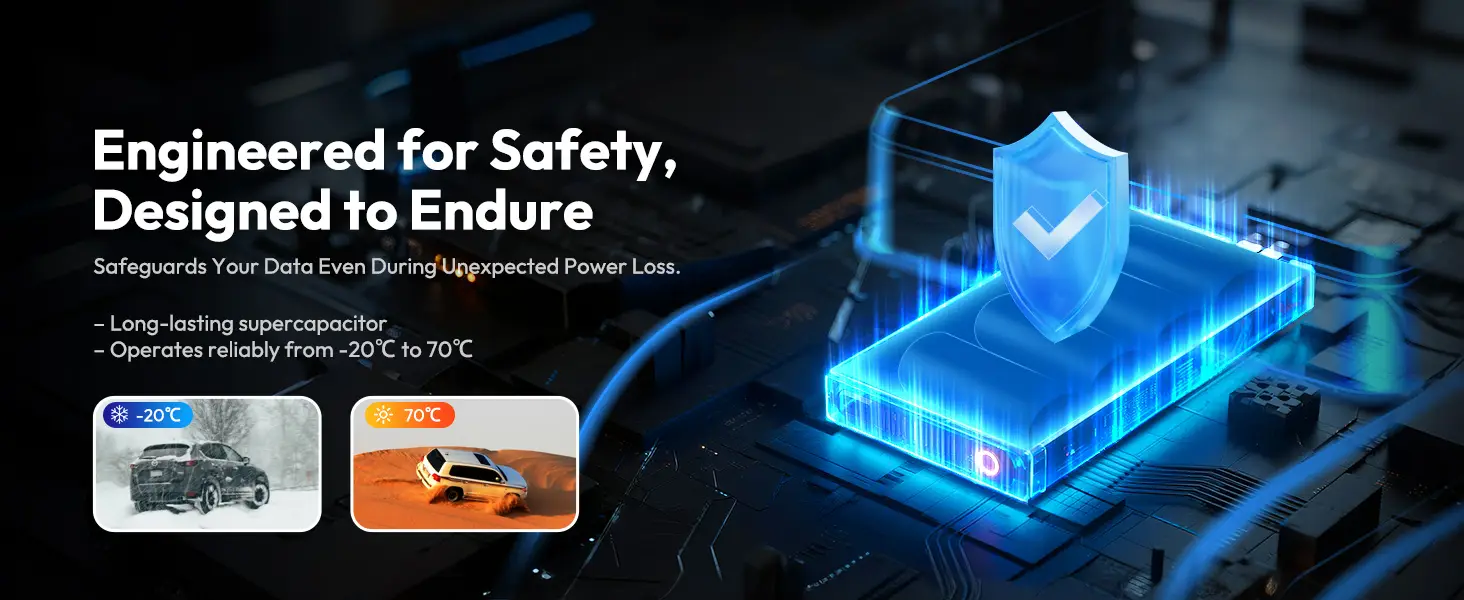 Botslab G300H Plus 2 Channel - dash cam south africa