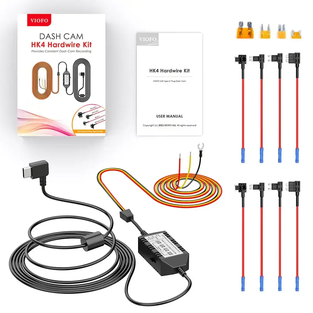 VIOFO HK4-C Hardwire kit with fuse taps