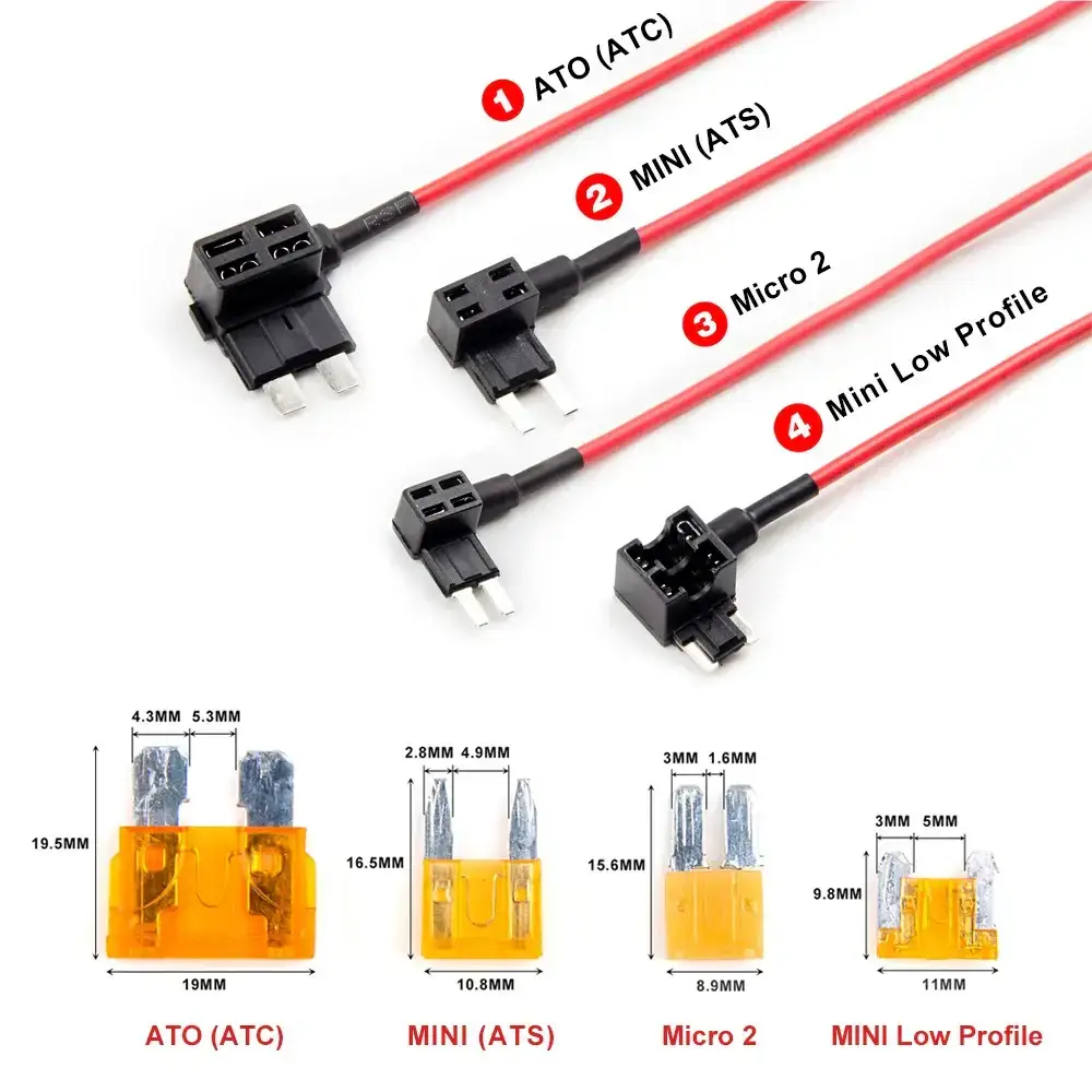 VIOFO Type-C HK4 Hardwire with Fuse Taps - Image 3