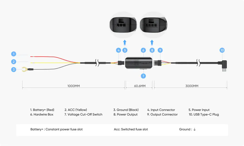 VIOFO HK6 Hardwire Kit