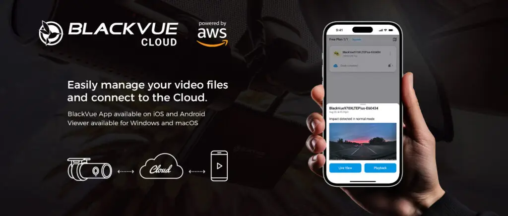 Blackvue DR770X 1CH II - dash cam south africa