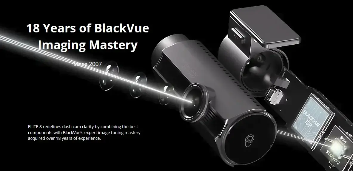 Blackvue ELITE8 1 Channel - dash cam south africa