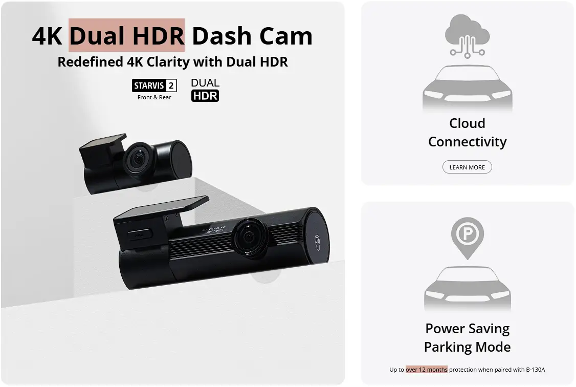 Blackvue ELITE 9 2 Channel - dash cam south africa