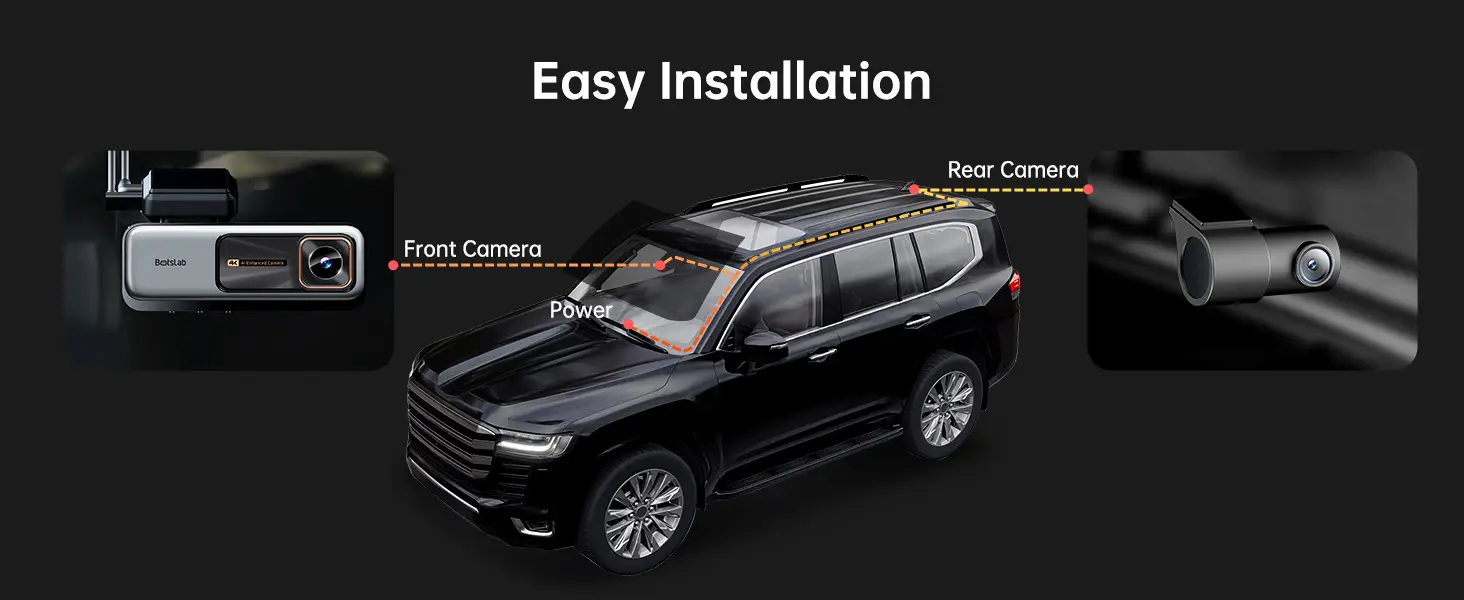 Botslab G980H Pro 2 Channel - dash cam south africa