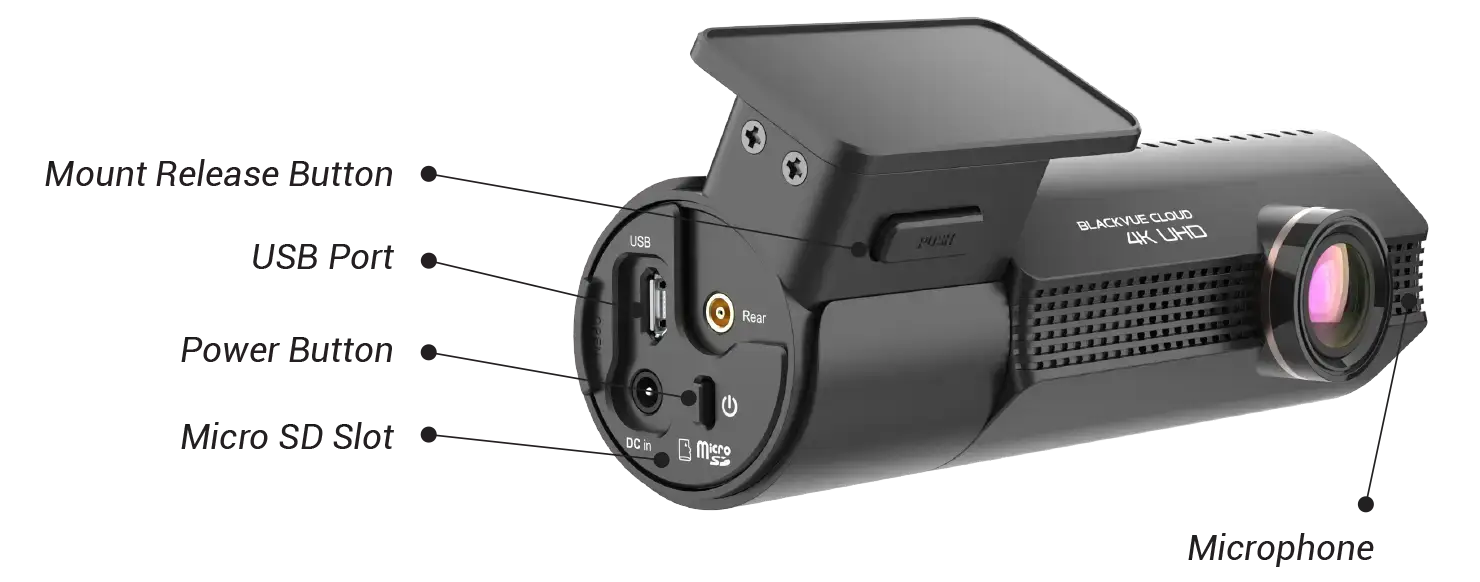 Blackvue ELITE 9 2 Channel - dash cam south africa