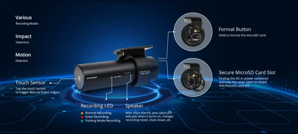 Blackvue DR770X 1CH II - dash cam south africa