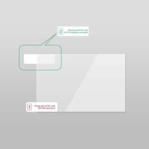 Static Windshield Sticker