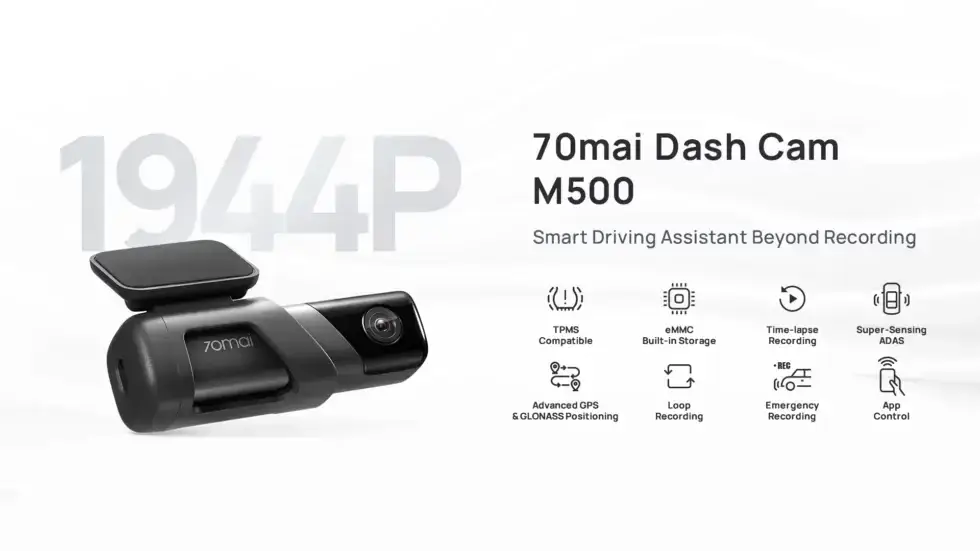 70mai Dash Cam M500