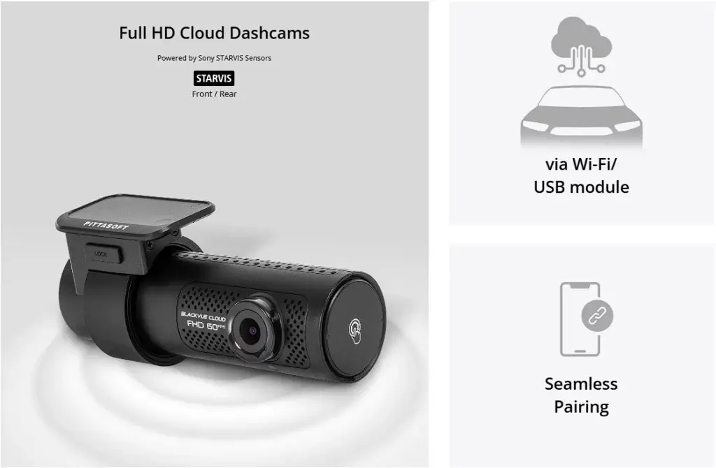 Blackvue DR770X-2CH II - dash cam south africa