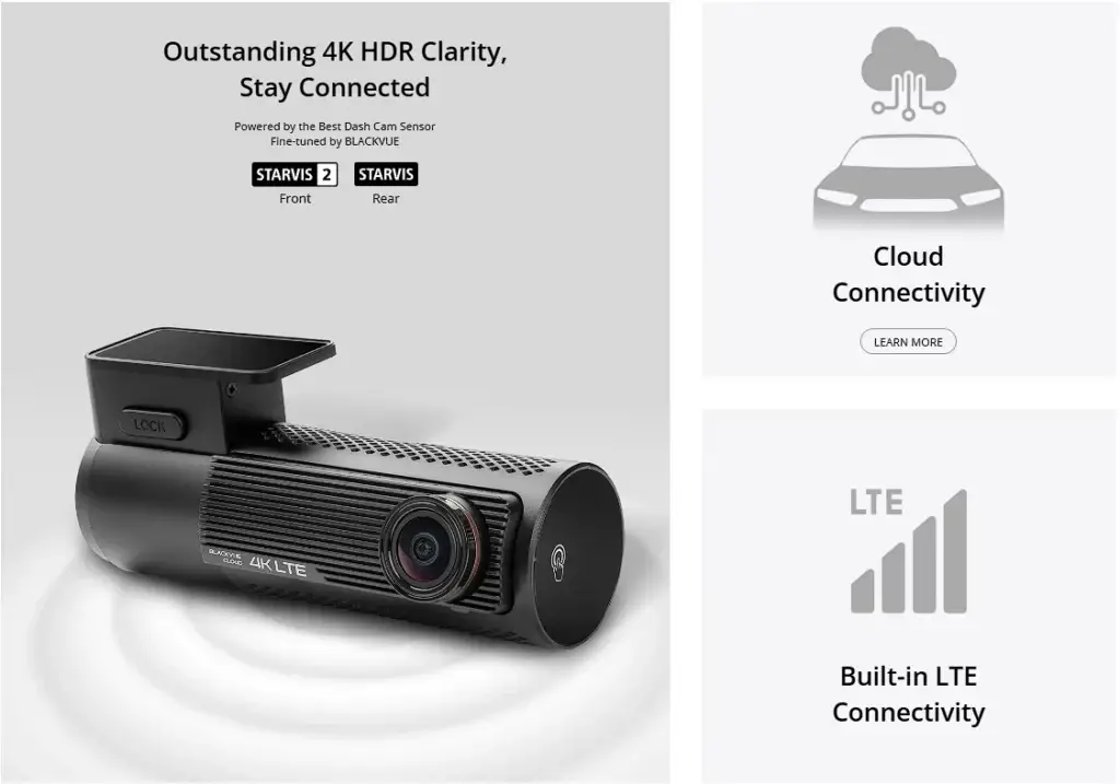 Blackvue DR970X-2CH LTE Plus II - dash cam south africa