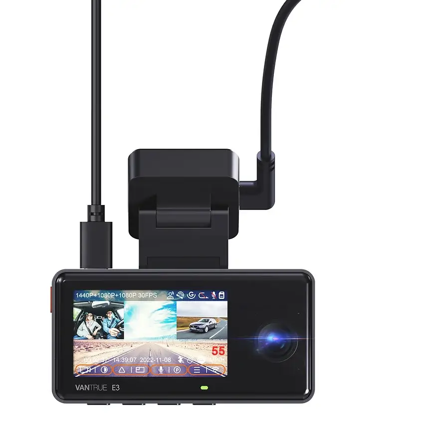 VANTRUE Element3 ドライブレコーダー Vantrue Element 3 3 Channel | The Car Dash Cam Store