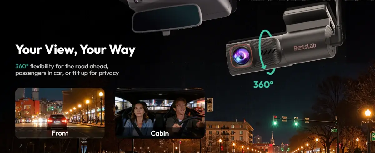 Botslab HK40 Plus 4K 1 Channel - dash cam south africa