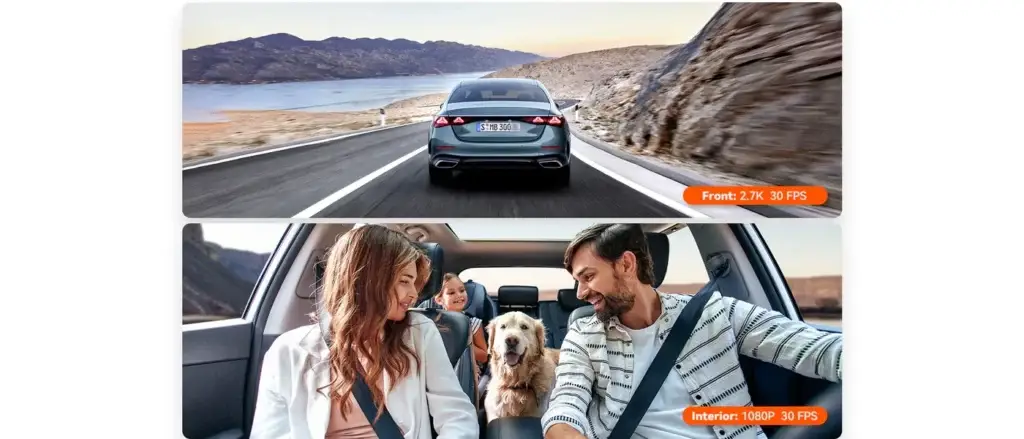 Vantrue Nexus 2X 2 Channel - dash cam south africa