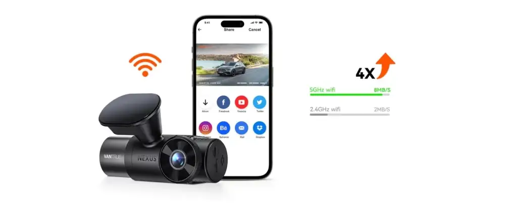 Vantrue Nexus 2X 2 Channel - dash cam south africa
