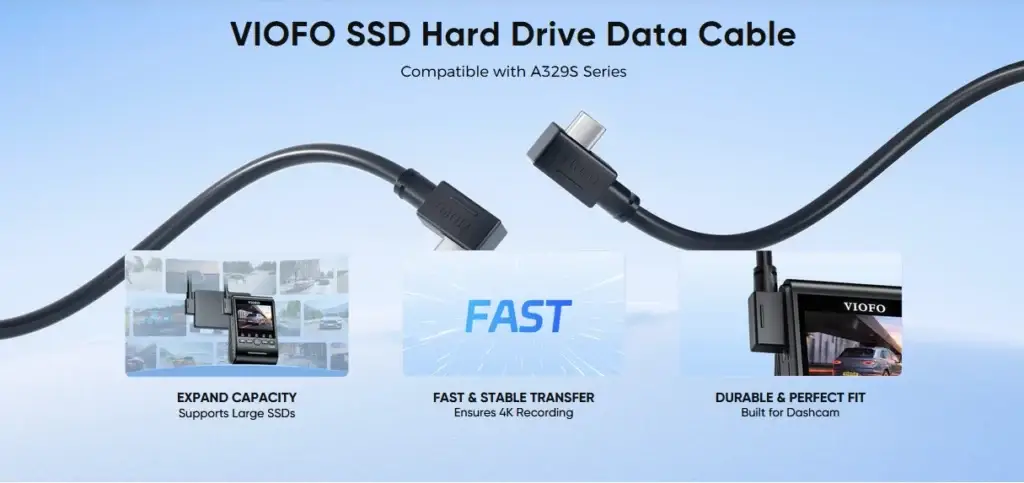 Viofo SSD Hard Drive Data Connection Cable - dash cam south africa