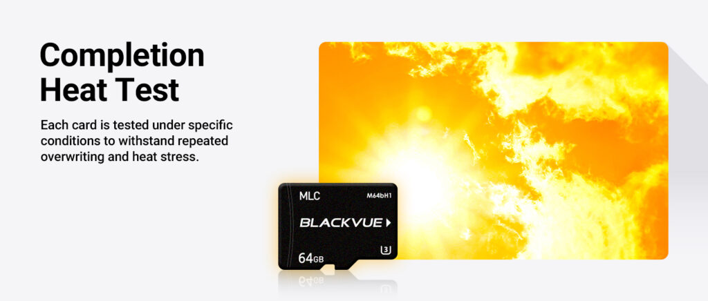 BlackVue microSD Card - dash cam south africa