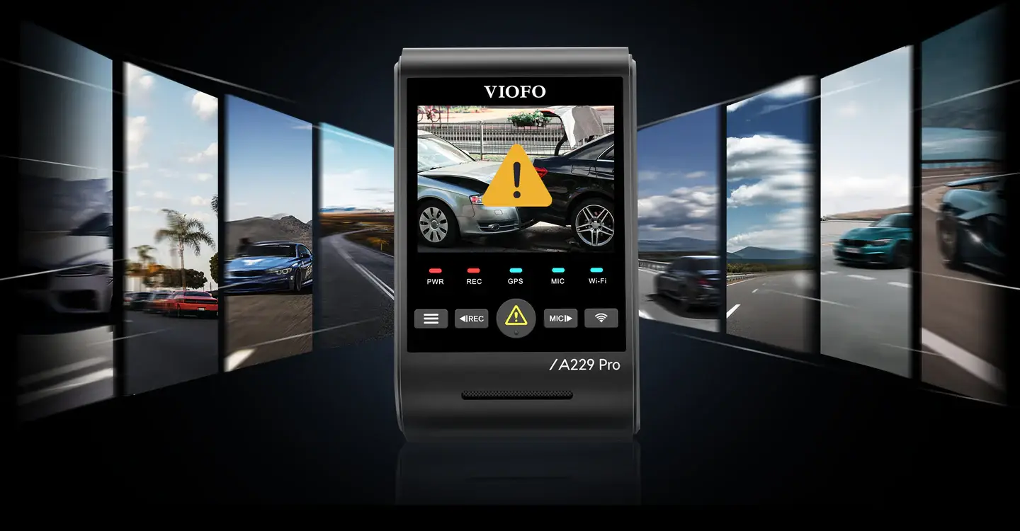 VIOFO A229 Pro 3 Channel - dash cam south africa