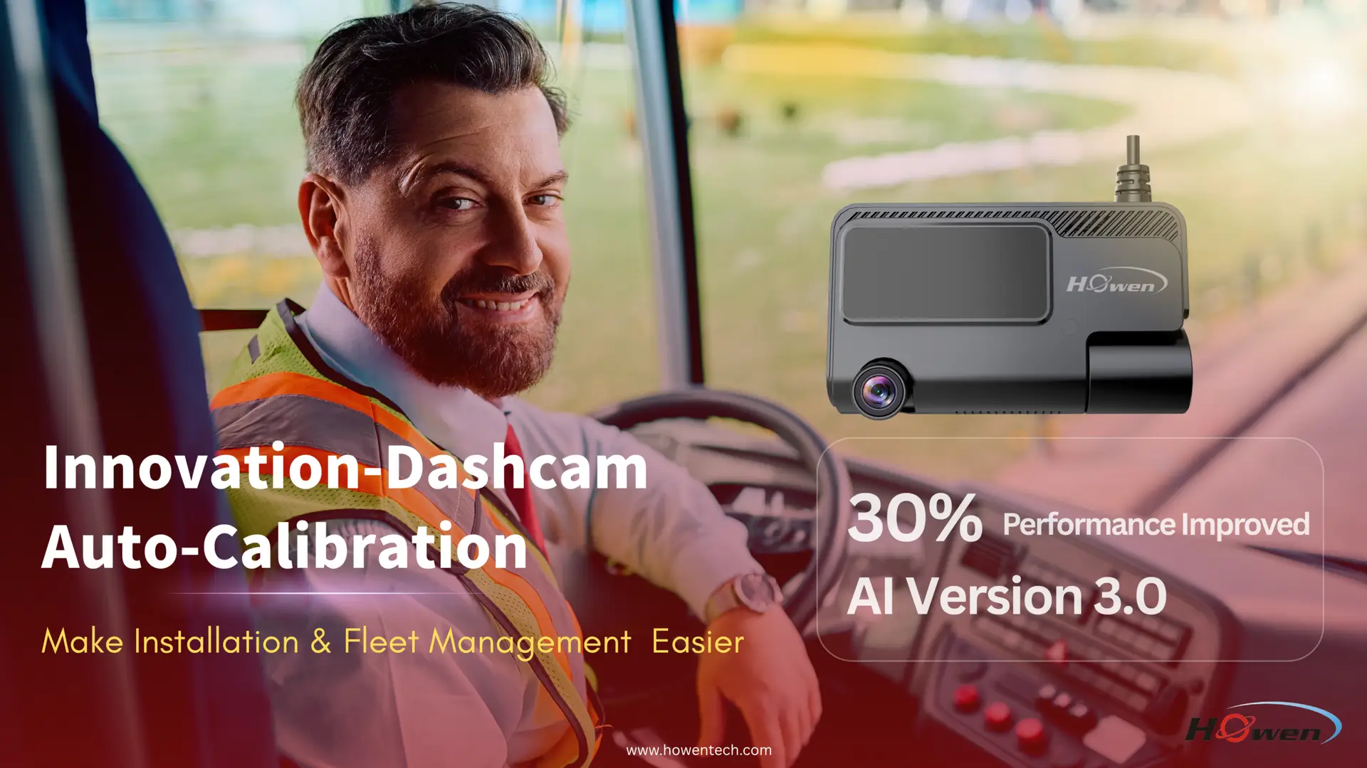 Howen MC30-02H AI 2 Channel - dash cam south africa