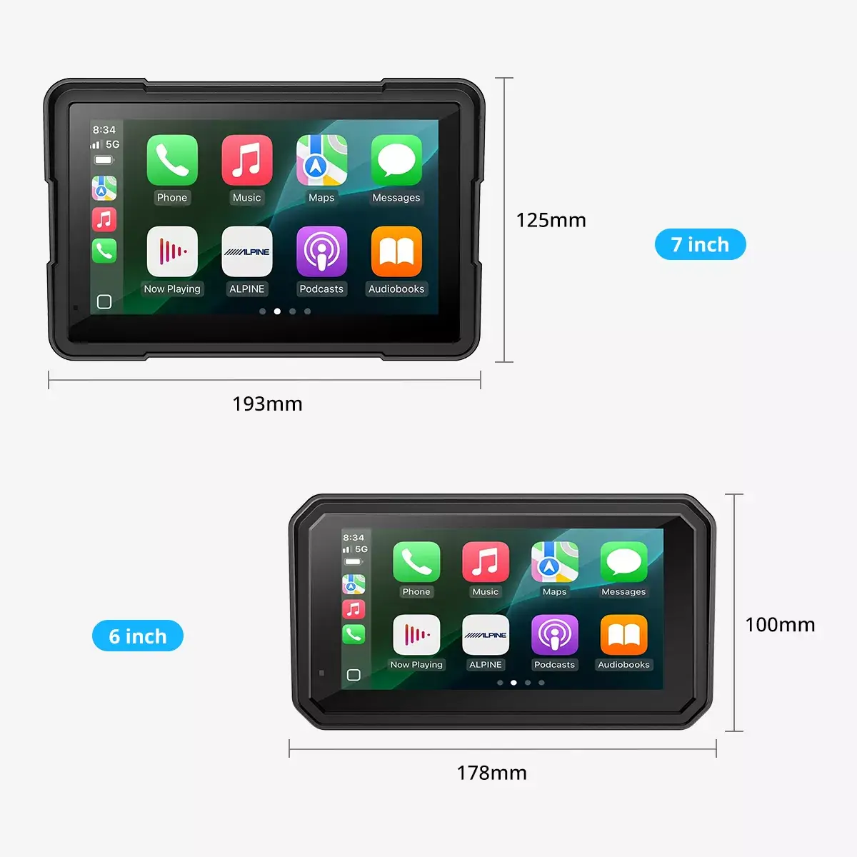 n6 pro and n7 pro product dimensions