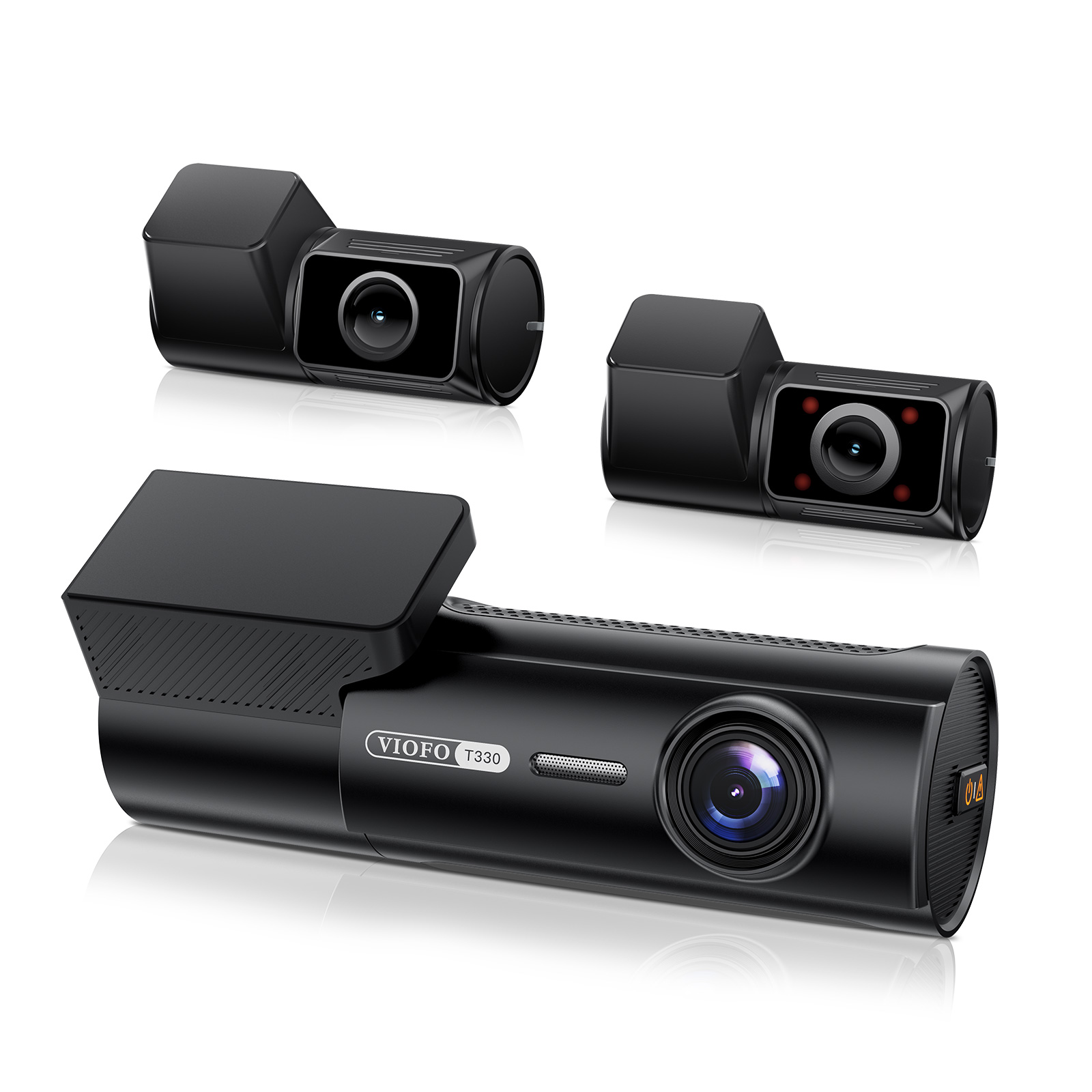 VIOFO T330 3CH 4K Front, 2K Rear and Cabin Dash Cam - Image 5