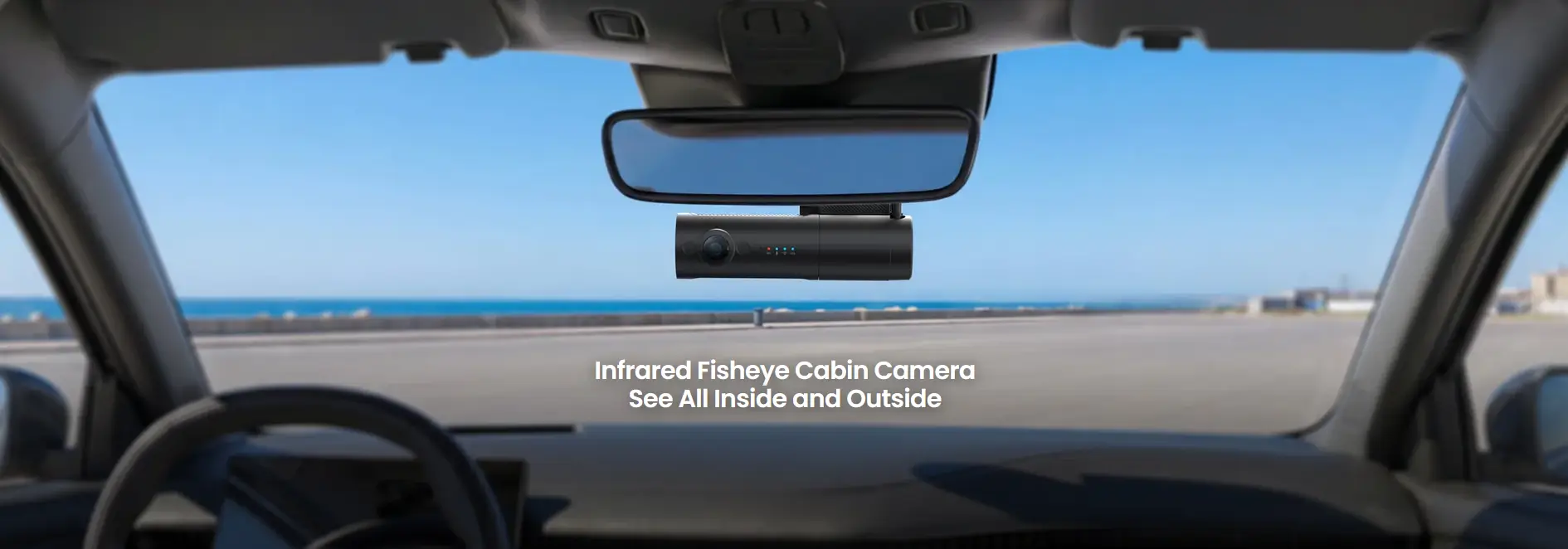 VIOFO T340TW 4CH 4K Front, Telephoto and Waterproof Dash Cam - dash cam south africa