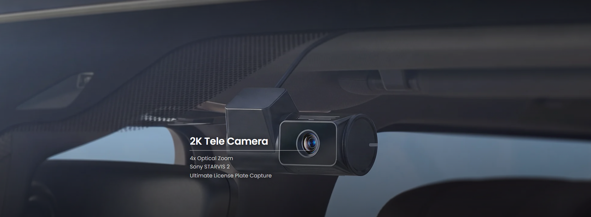 VIOFO T340TW 4CH 4K Front, Telephoto and Waterproof Dash Cam - dash cam south africa