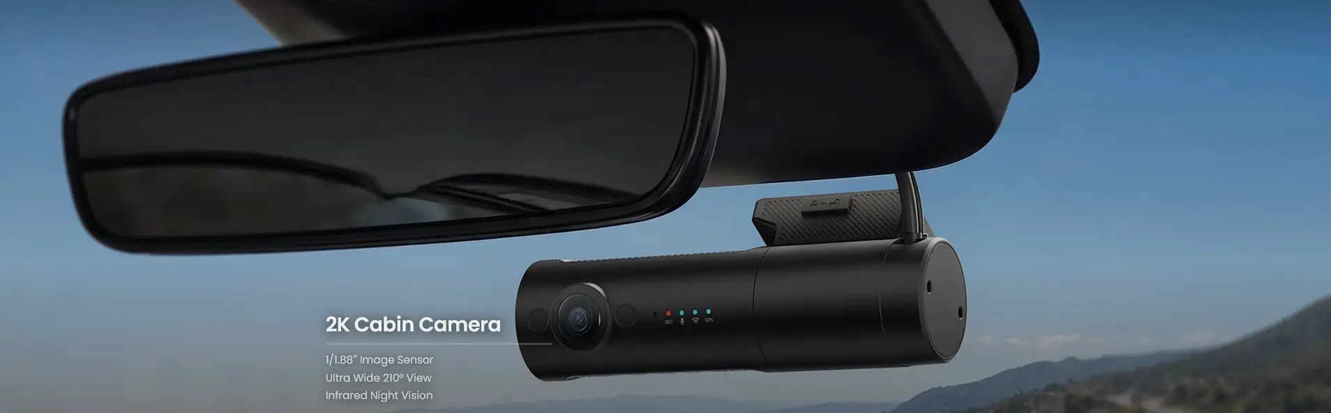 VIOFO T340W 3CH 4K Front, IR Cabin and Waterproof Dash Cam - dash cam south africa