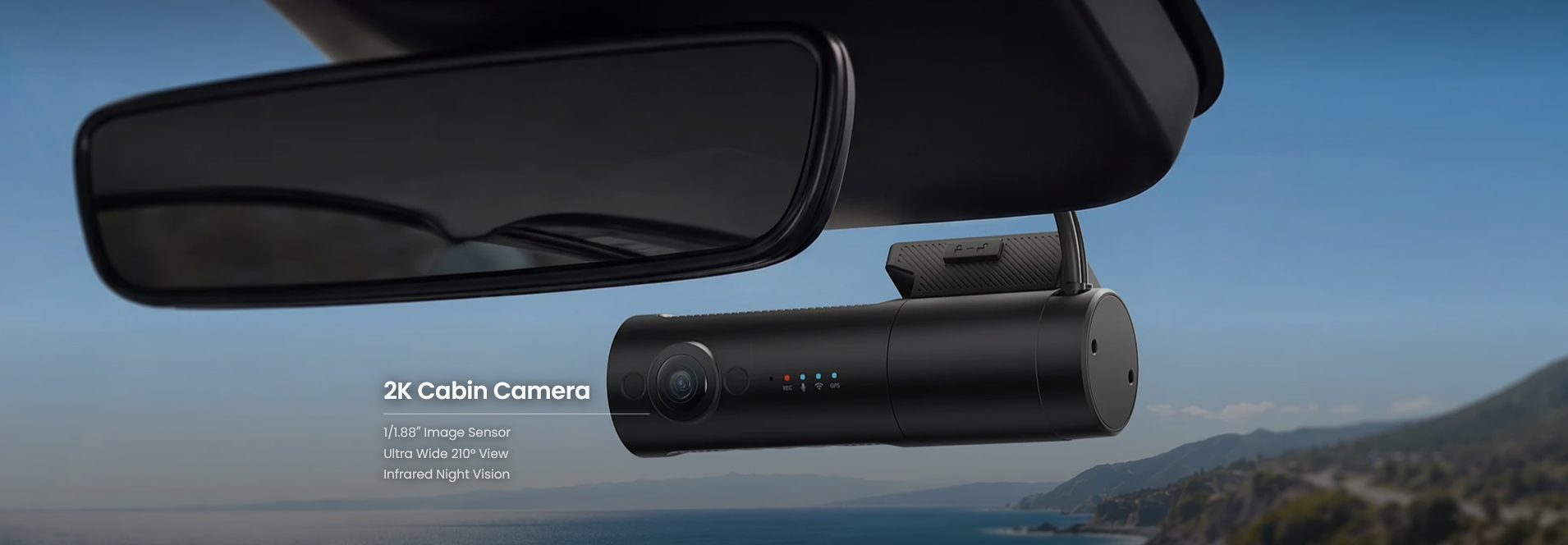 VIOFO T340 3CH 4K Front, IR Cabin and 2K Rear Dash Cam - dash cam south africa